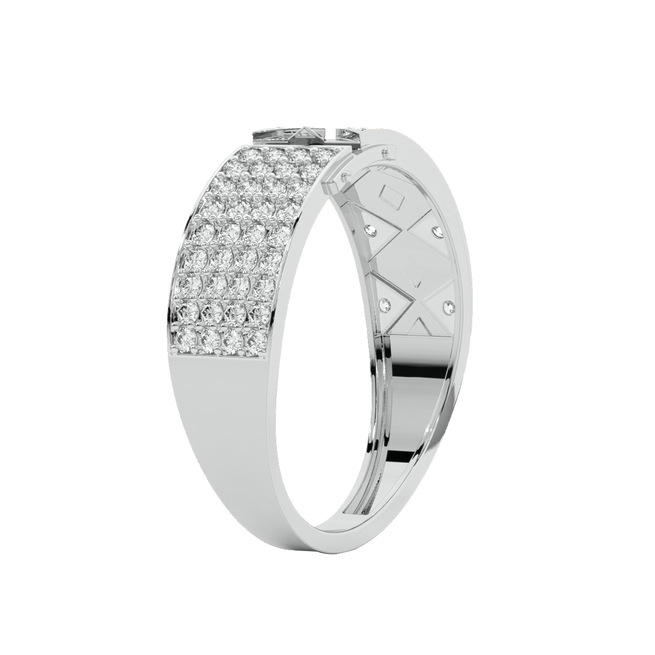 Jokia Round Diamond Ring For Him